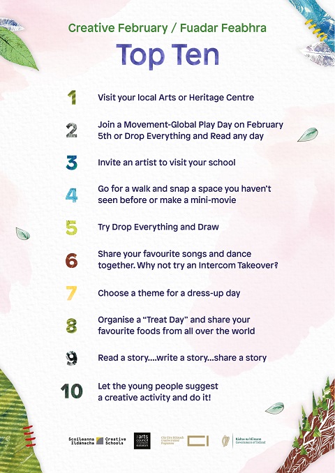  Creative February Top 10 suggestions English 